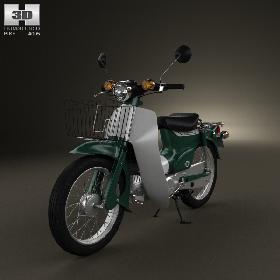 3D Honda Super-Cub 1971